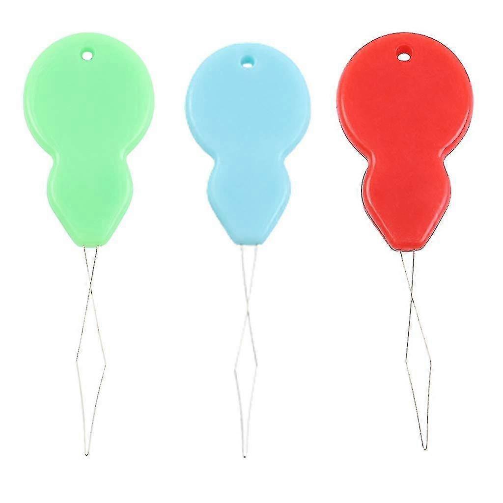 Needle Threaders,20 Pieces Plastic Hand Sewing Needles,easy Insert Needle Threader For Hand Sewing