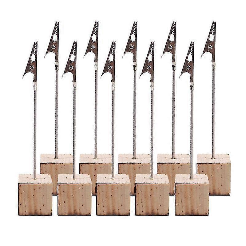 10pcs Table Number Holders For Wedding Meeting