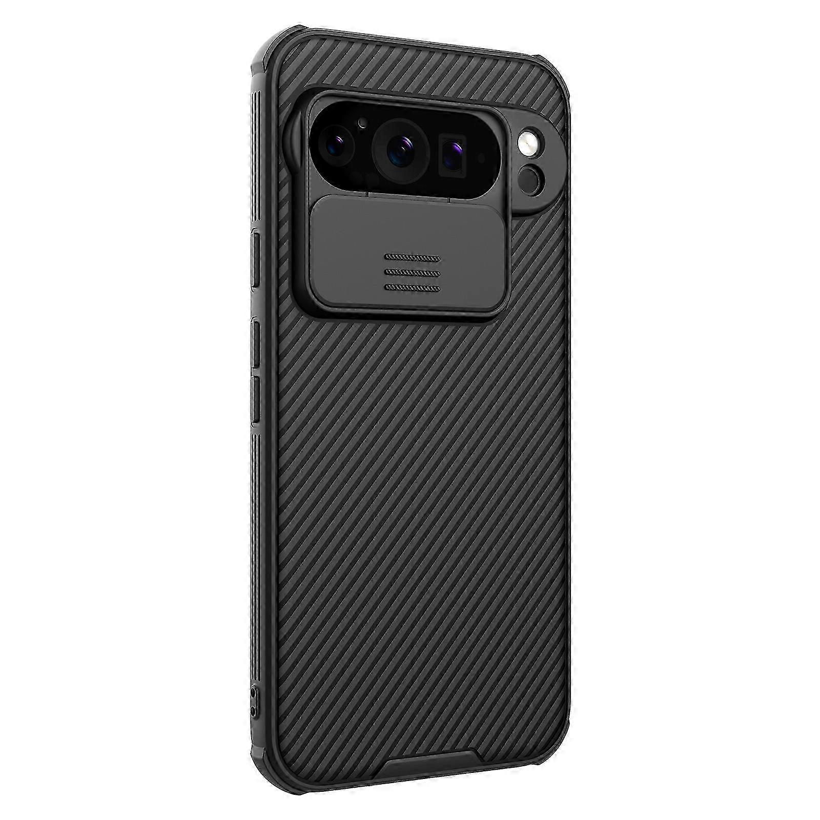 CamShield Pro PC+TPU Phone Case for Google Pixel 9 Pro, with Slide Camera Protector