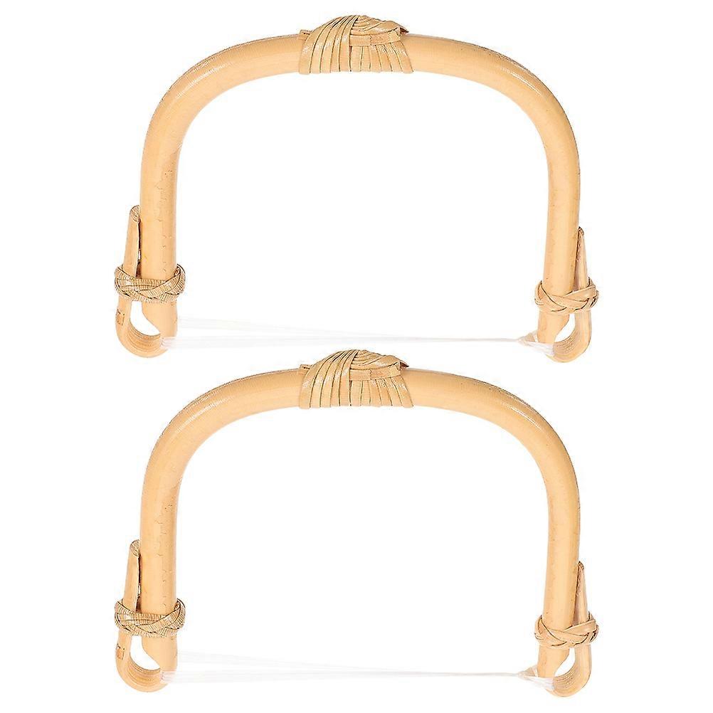 2Pcs Wicker Kettle Handle Replacement For Ceramic Pot Rustic Teapot Grip Chinese Teapot Handle Tea Kettle Accessories U-Shape Teapot Handle Pottery Ke