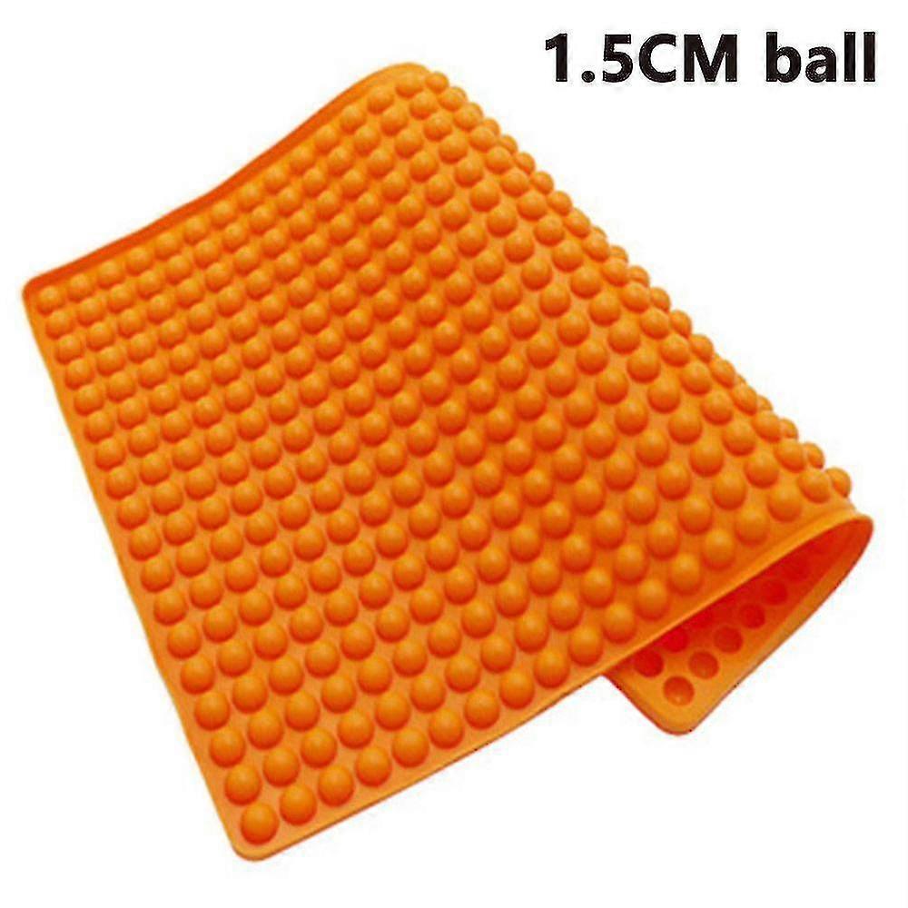 1.2cm/1.5cm στρογγυλή σφαίρα χαλί μπάρμπεκιου υψηλής θερμοκρασίας ανθεκτική σιλικόνη