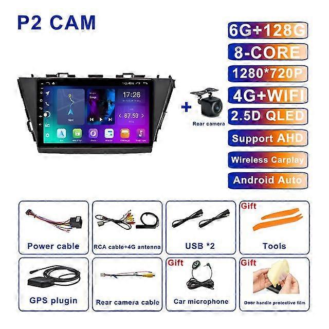 Android 11 Para Toyota Prius 2012-2015 Rádio Do Carro Sem Fio Carplay Auto BT No 2din Video Multimedia Player Autoradio DSP Estéreo