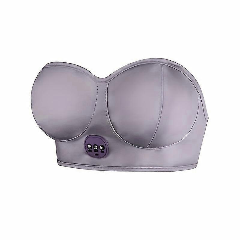 Nnetm Relaxing Electric Breast Massager With Usb Charging(silvery Grey)