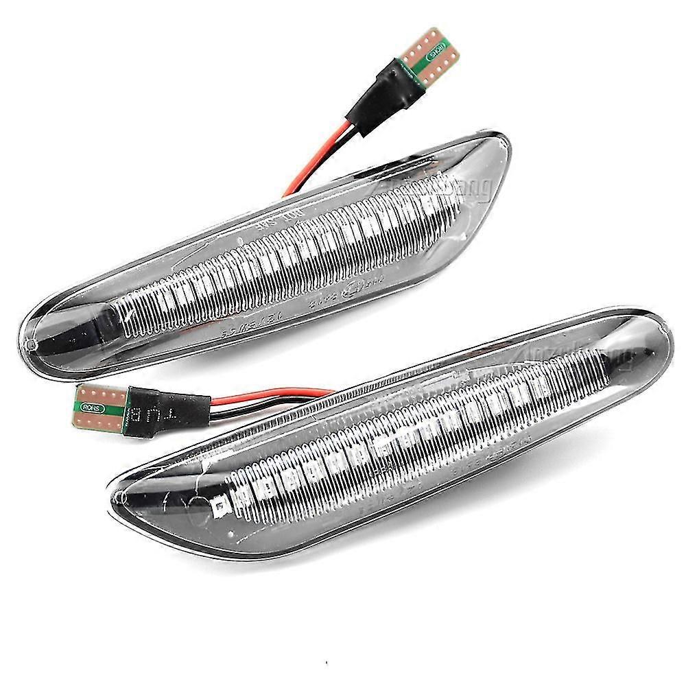 2pcs Led Dynamic Turn Signal Side Marker Light Sequential Blinker Light For Bmw E90 E91 E92 E93 E60 E61 E81 E82 E83 E84 E88 E46