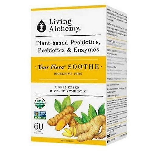 Living Alchemy Your Flora Soothe Digestive Fire, 60 Count