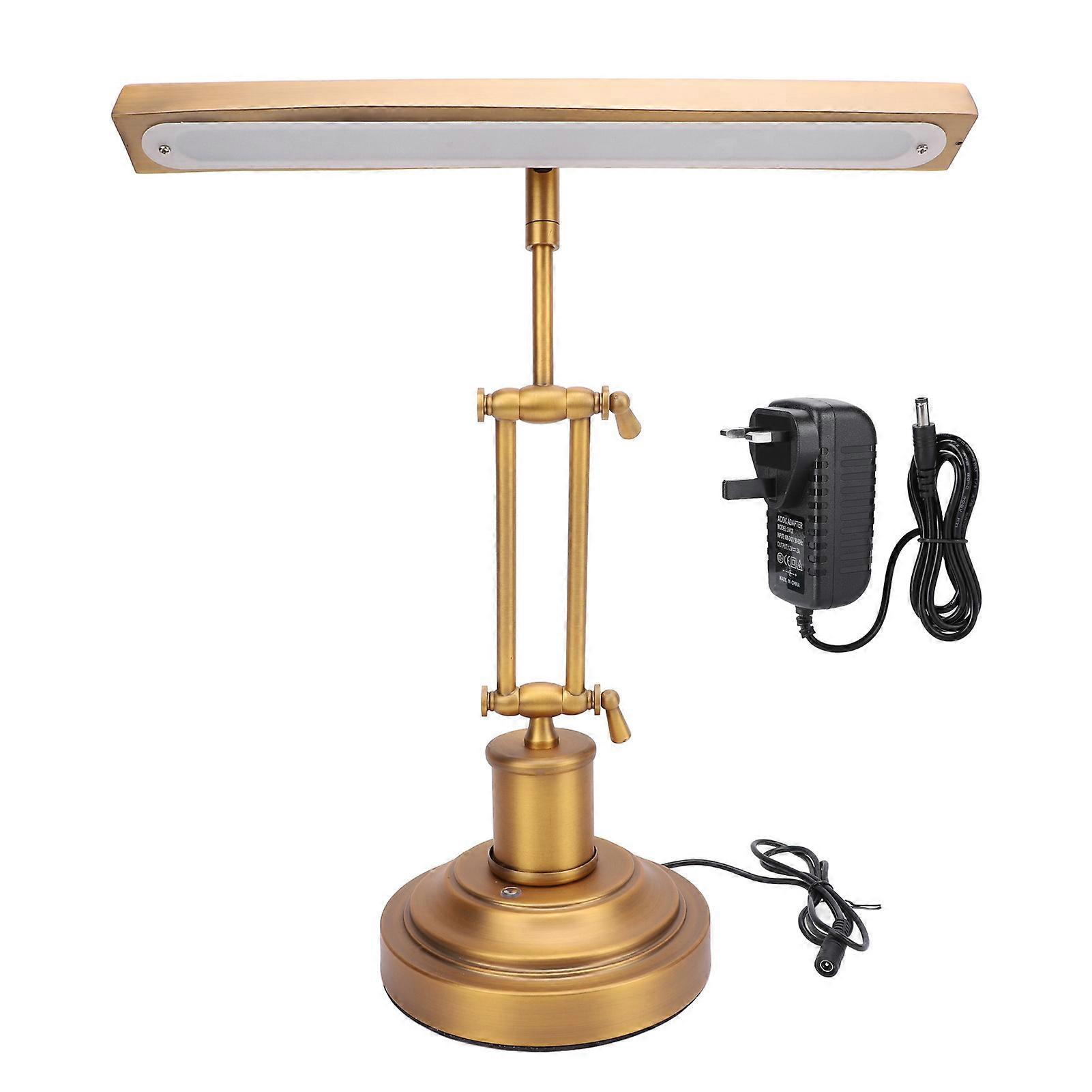12W Piano Lamp Touch Control 3000K to 6000K Stepless Brightness Adjustment Eye Friendly 85 CRI Music Stand Light