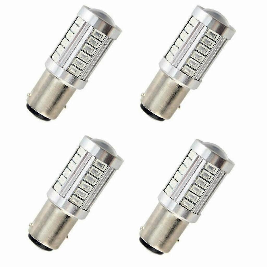 High-quality Led Bulbs For Red Brake Stop Taillight - 4-pack, 660lm