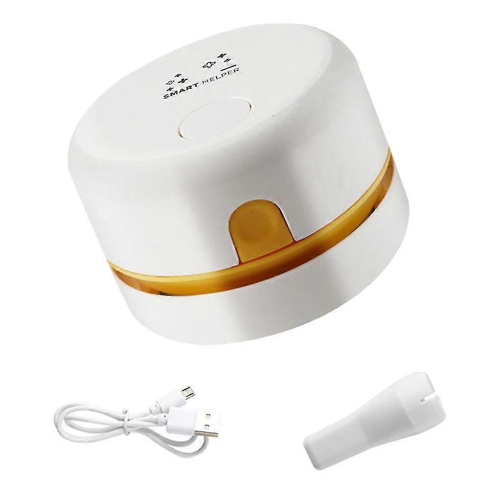 Desktop Vacuum Cleaner Mini Usb Charge Adjustable Strong Suction Power Recharging Computer Keyboard Cleaning Table Dust Sweeper Counter Crumb Portable