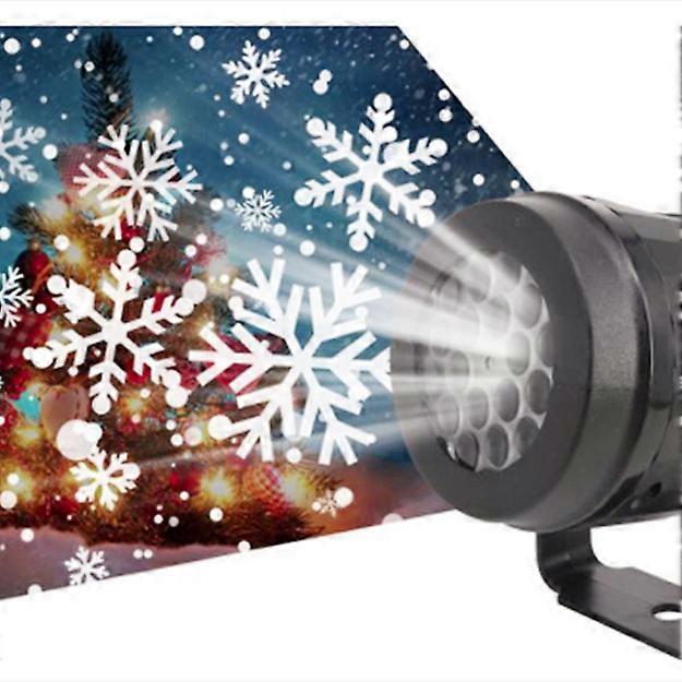 16 Pattern Snowflake Projection Light - napájení přes USB, 5V