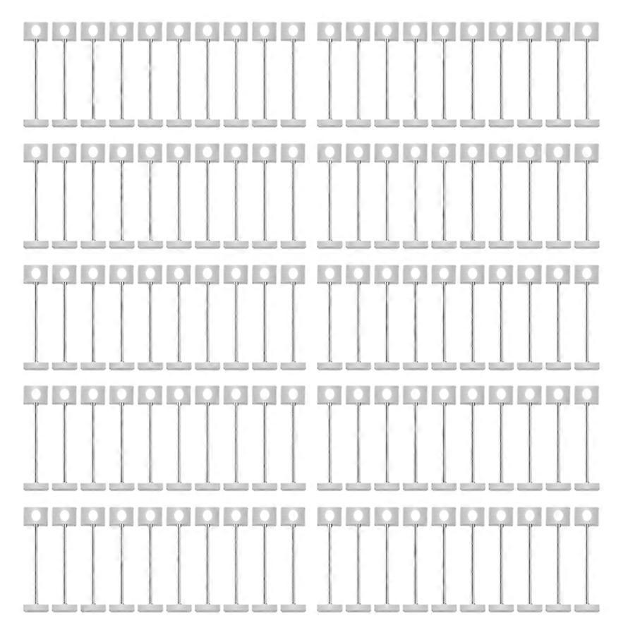 Tile Leveling Tool with Replaceable Needle, 50pcs for Walls and Floors
