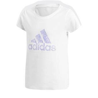 Adidas Essentials Performance Logo Tee CF7288 entrenamiento todo el año niña