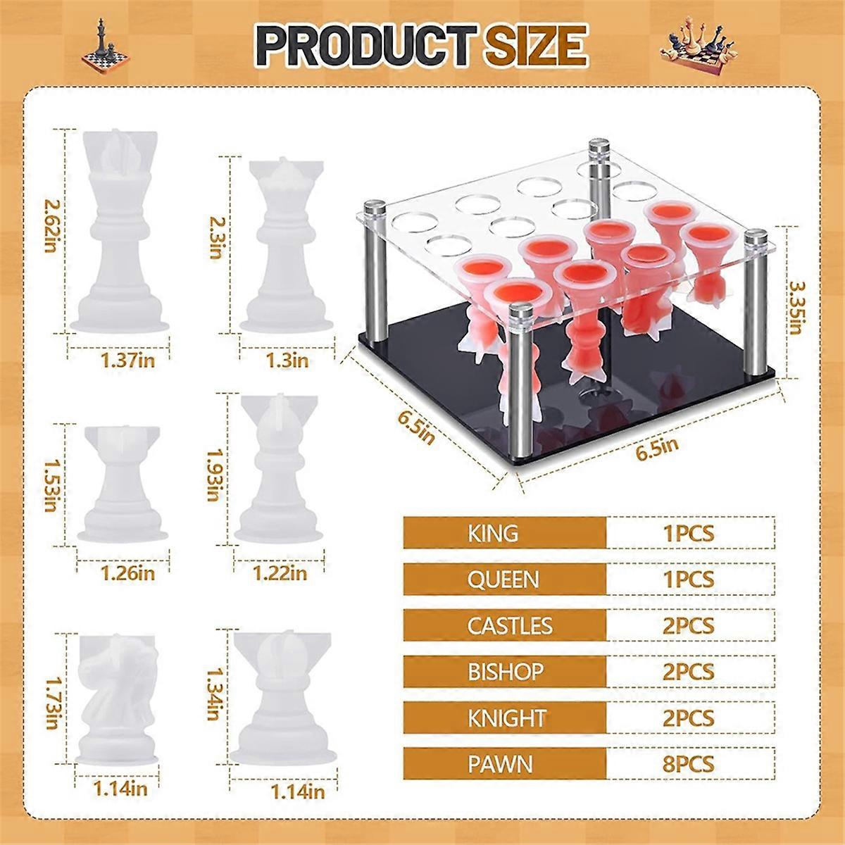 Last Level Herr Der Ringe "Die Zwei Türme" Schachfiguren Set - 12 Miniatur-Skulpturen