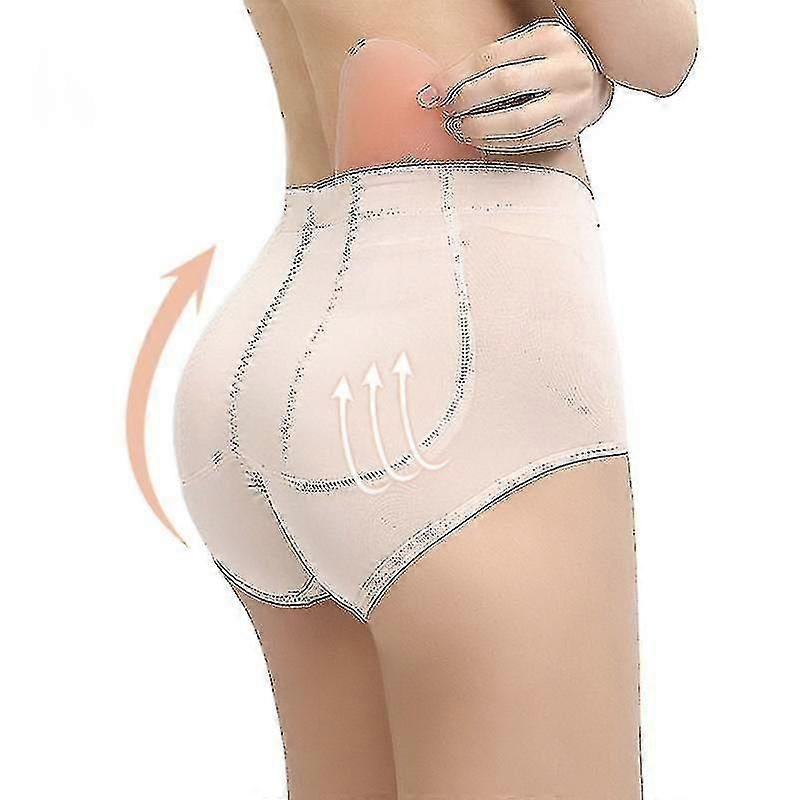 Silikonpolstrede rumpeløftende bukser for kvinner