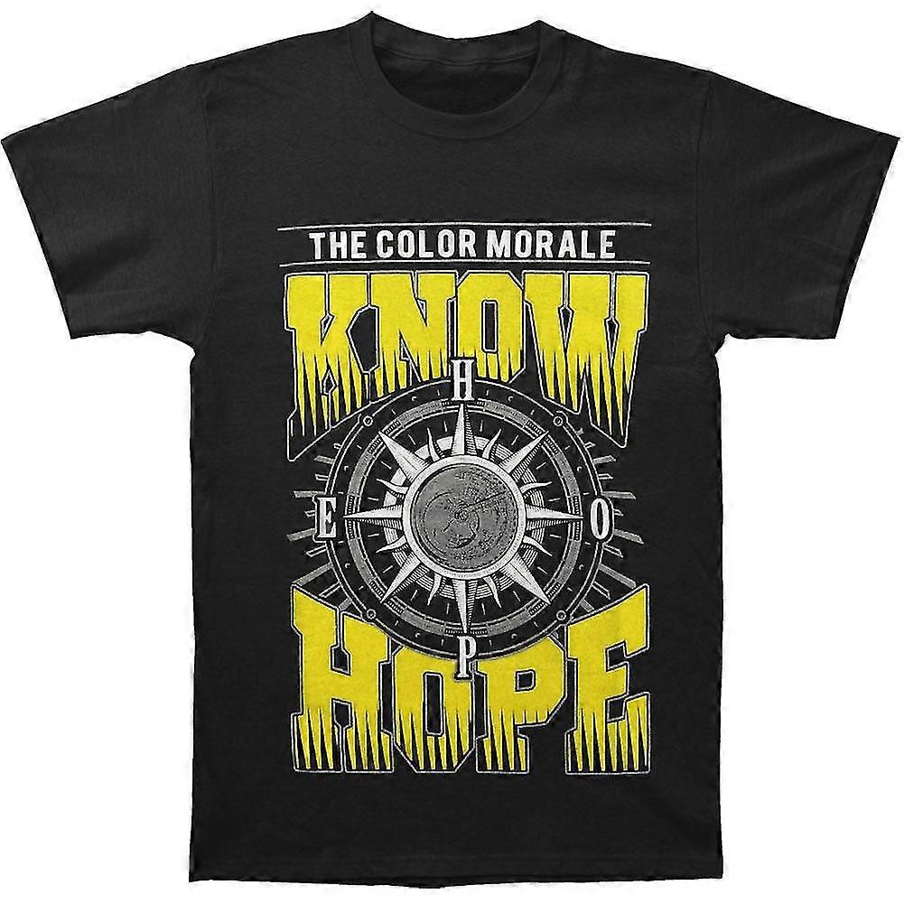 Farge Morale Compass T-skjorte