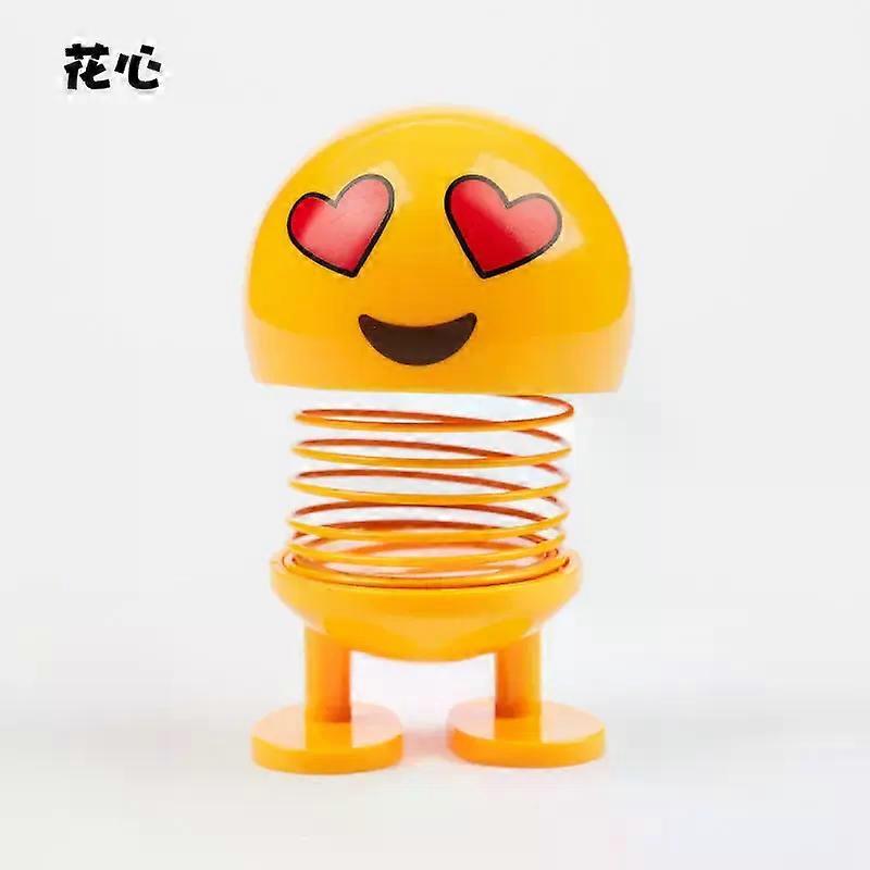 سيارة الاكسسوارات الداخلية ملصق مضحك اهتزاز رئيس دمية الحلي الصغيرة دمية جميلة ألعاب السيارات الإبداعية زخرفة جسم السيارة