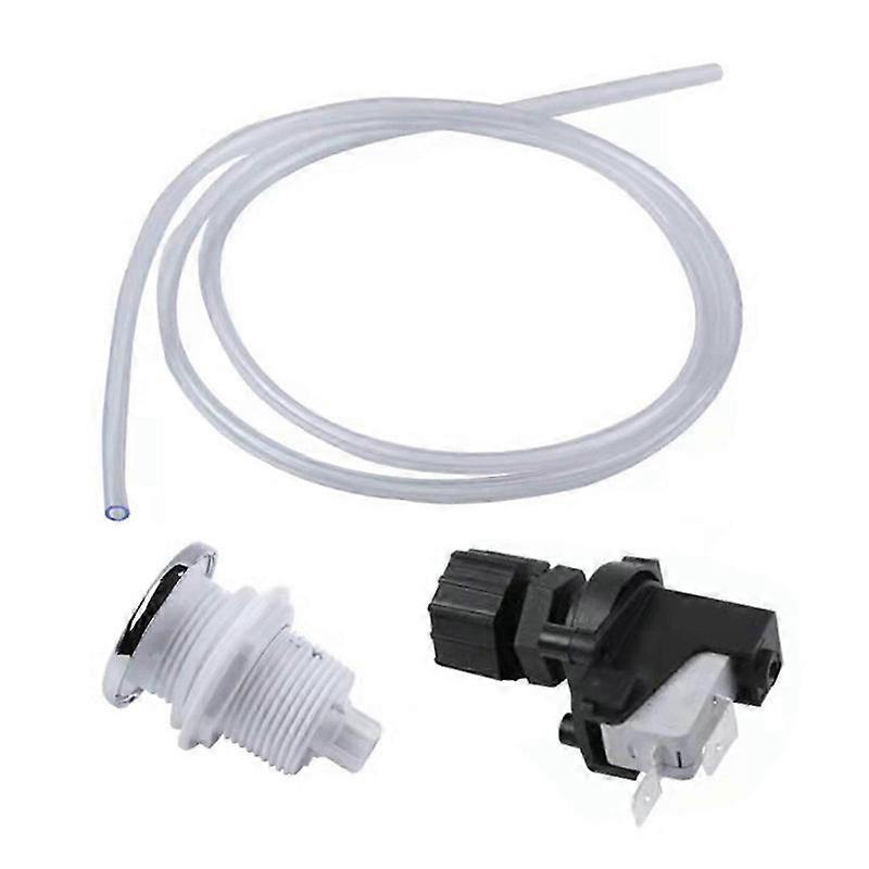 1 Set Pneumatic Switch For Garbage Disposal 16a On Off Push Button Switch p202411261268