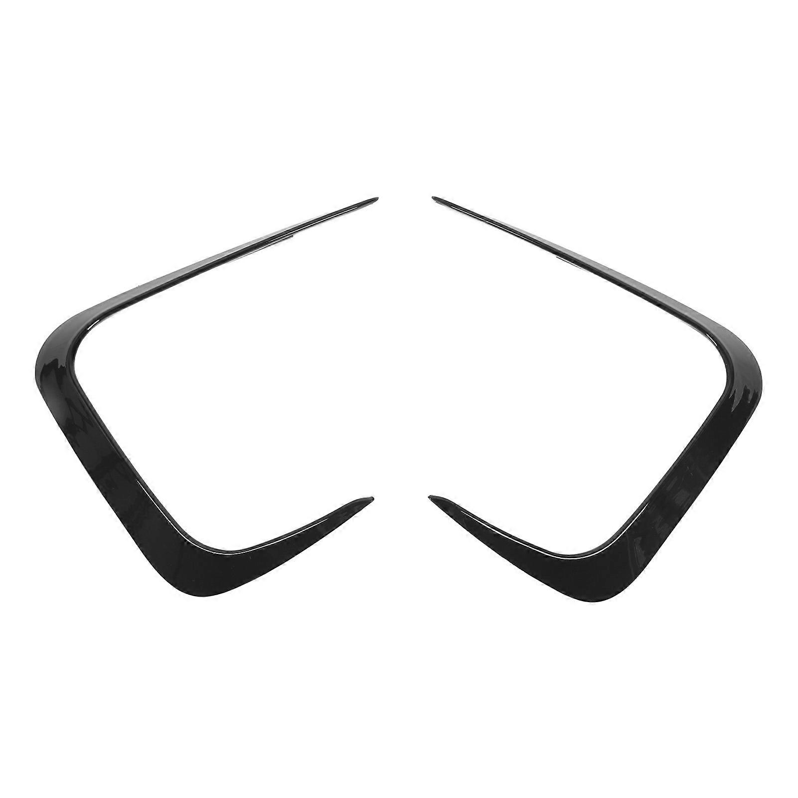 2 Pcs Front Bumper Spoiler Lip ABS Wind Knife Splitters Canard for 3 Series G20 G21 LCI M Sport 2023 and Up Glossy Black