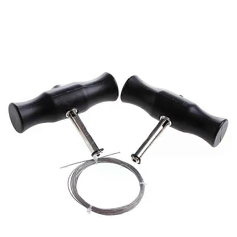 Car Windshield Window Glass Removal Tool Window Slicer + Handles Set Dropship