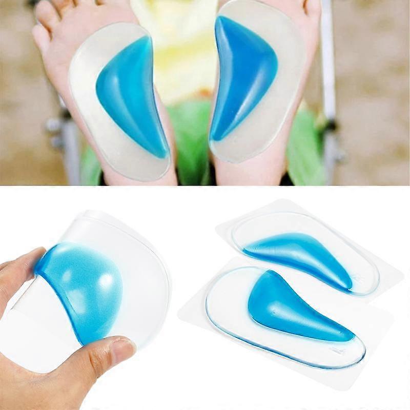 1 Pair Kids Arch Orthotic Shoe Insole Shoe Flat Foot Corrector Cushion Insole Insoles Silicone Gel Orthopedic Shoe Insole Care