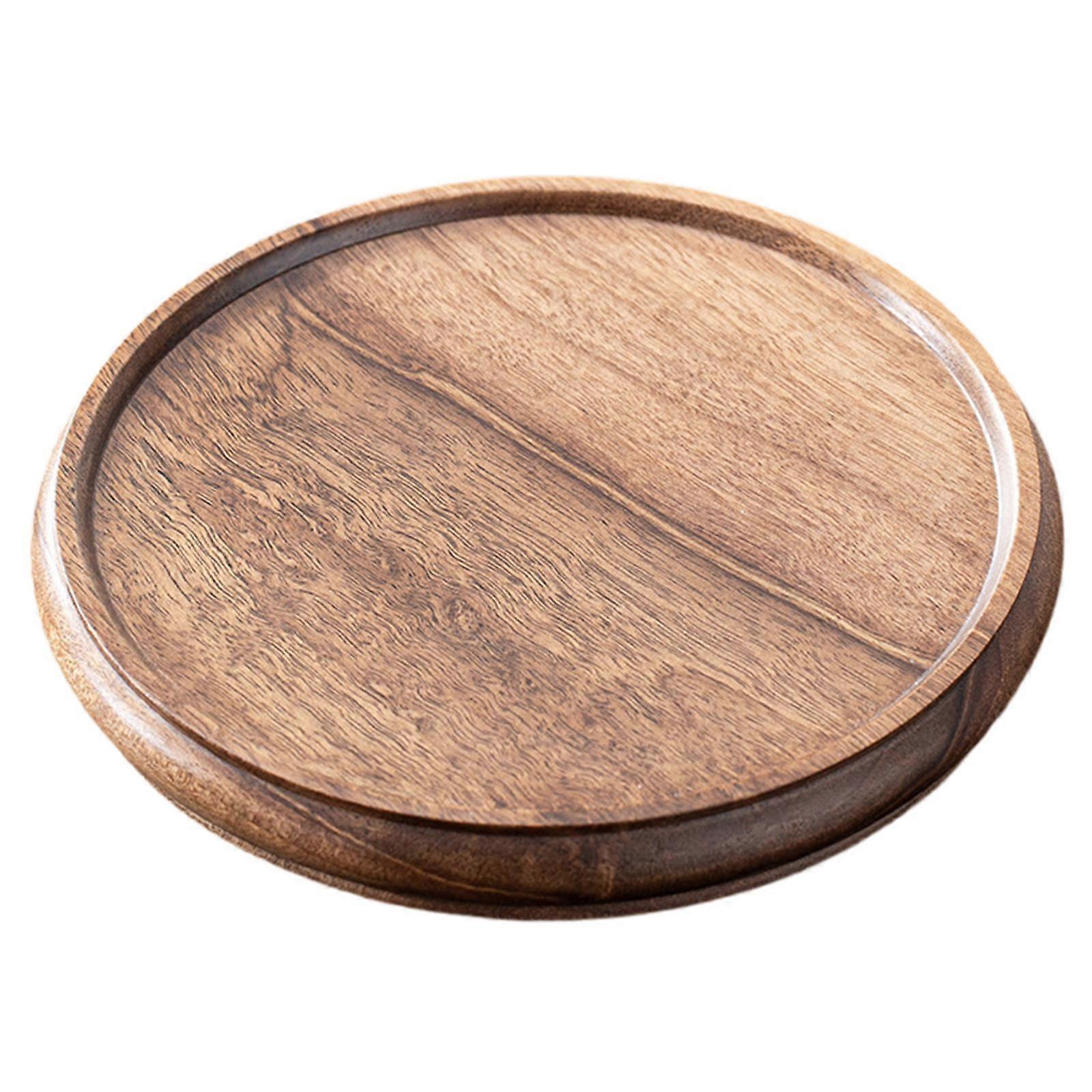 Bamboo Serving Tray,Serving Platter,Decorative Tray Organizer,Breakfast Dinner