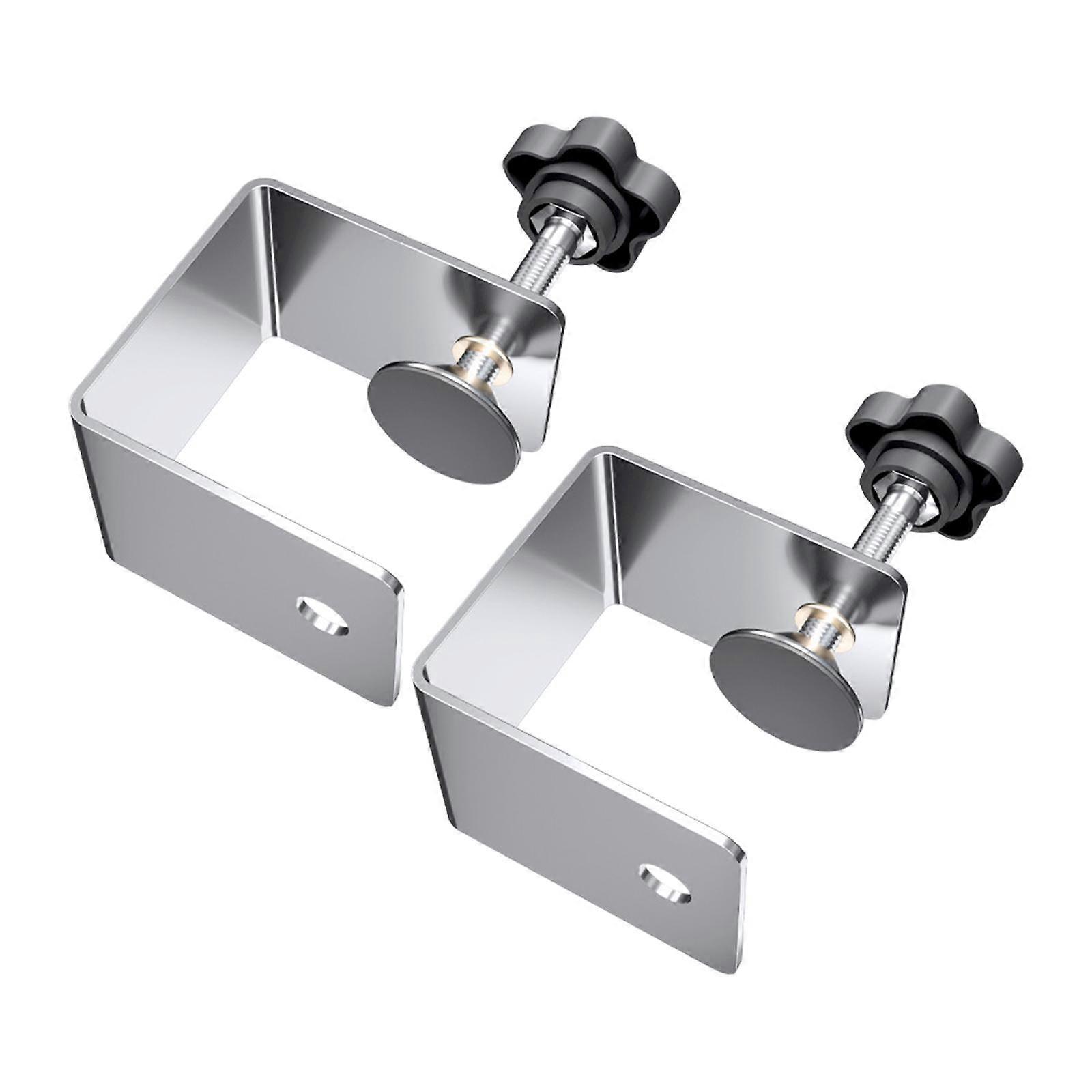 2Pcs Drawer Front Installation G Fixing Clamp Adjustable for Woodworking