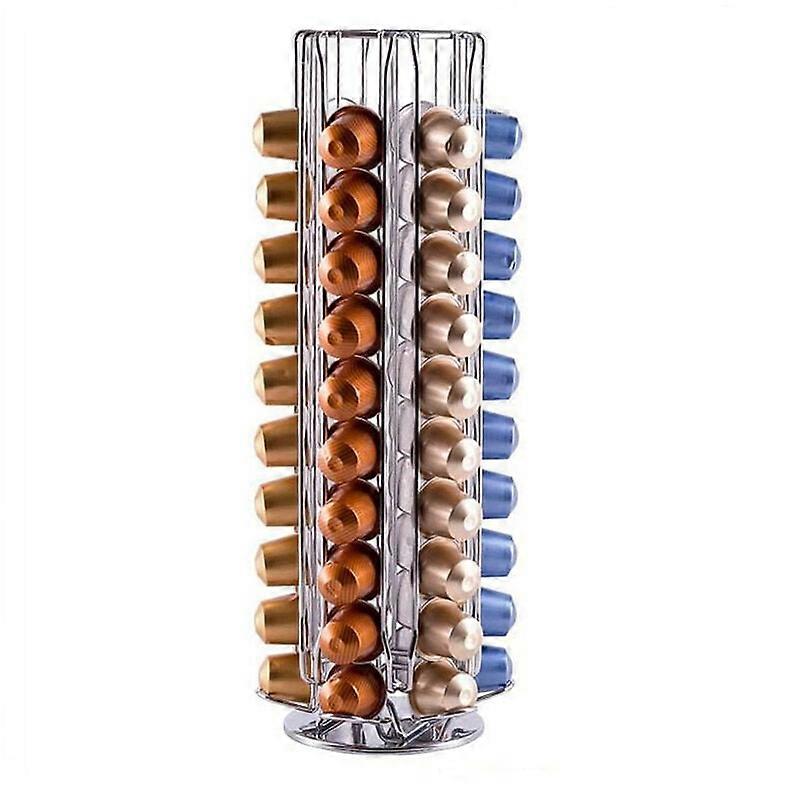 Pod Carousel for Nespresso Original, Space Saving 360 Degree Rotate Pod Holder with Solid Base, Highest Quality Material for Smooth and Silent