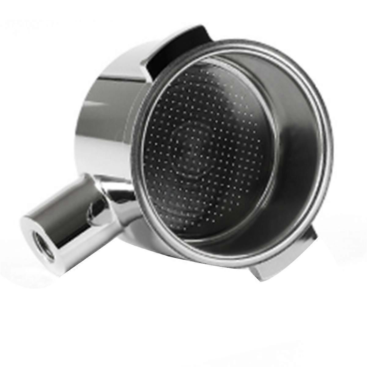 For 51MM Stainless Steel Bottomless Handle Head Double Ear Accessory Coffee Accessories with Filter Basket