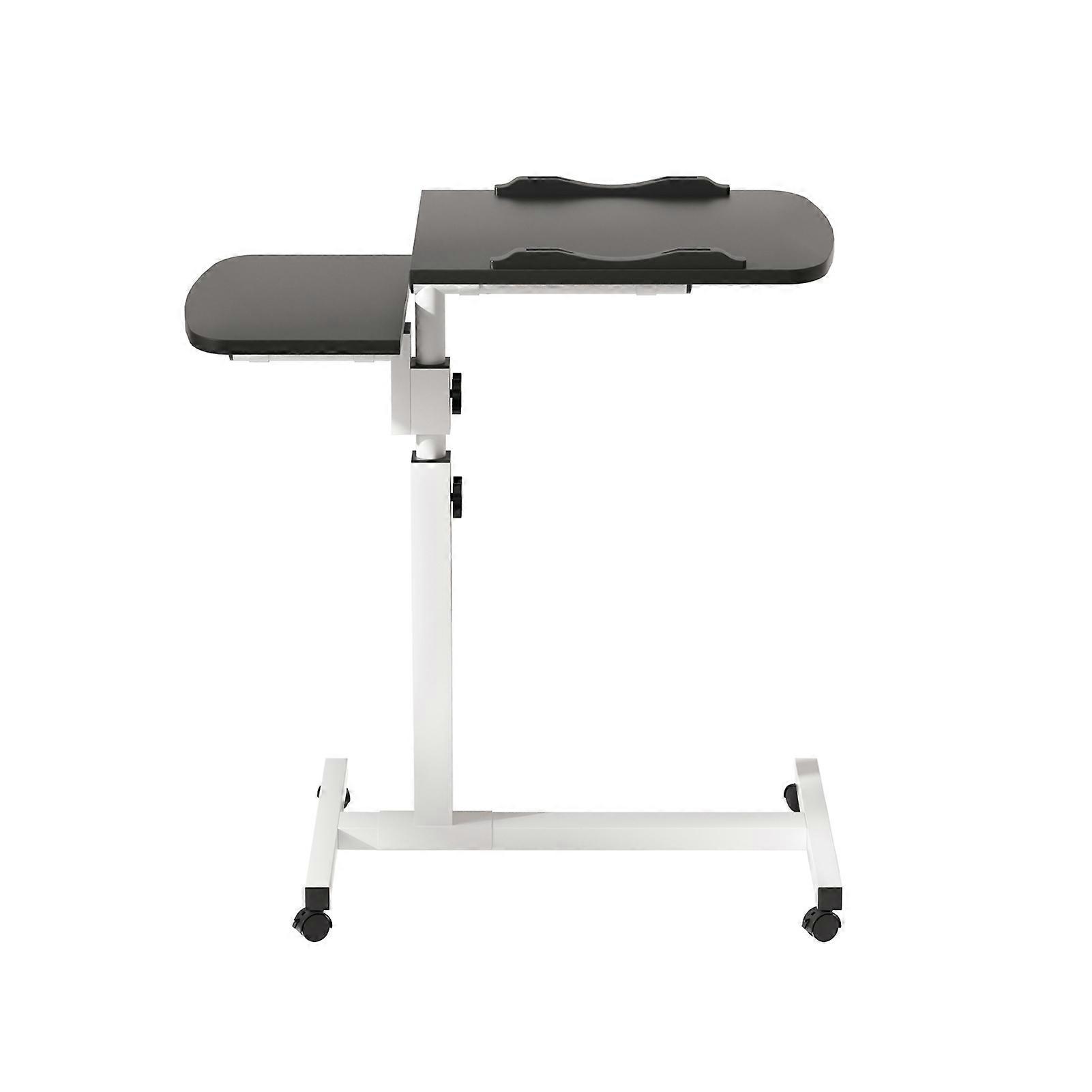 bedside table, Height Liftable Overbed, Adjustable Tilt, Foldable Overbed Table for Home, Hospital 