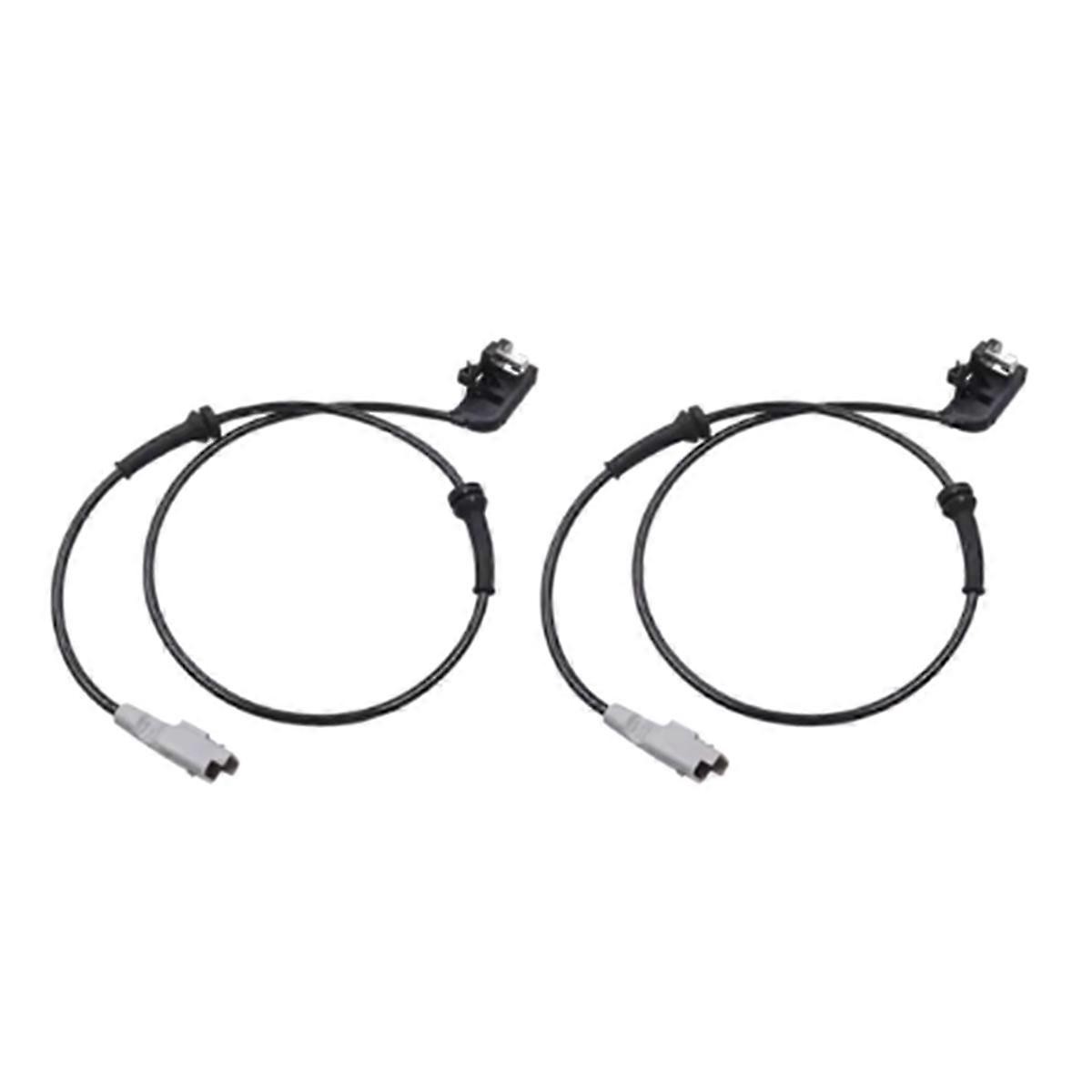 2 Pcs ABS Wheel Speed Sensor 9661974980 for PEUGEOT