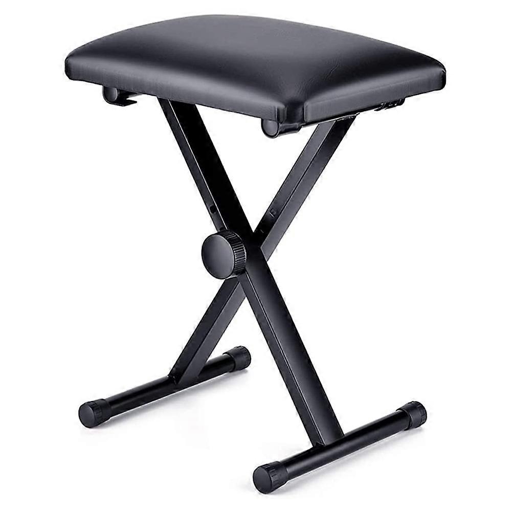Keyboard Bench Piano Bench X-Style Foldable Piano Stool Chair