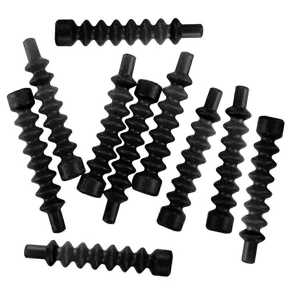 10 Pcs Dust-Proof Mountain Bicycle V Brake Cable Hose Rubber Boots
