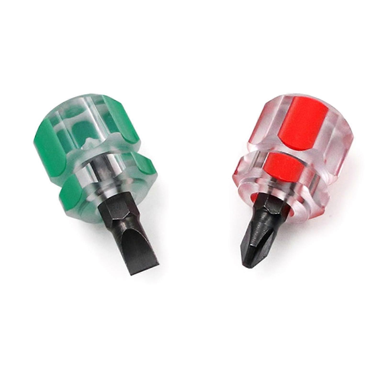 Screwdriver Kit Set Mini Small Portable Radish Head Screw Driver Transparent Handle Car Repair Hand Tools Precision