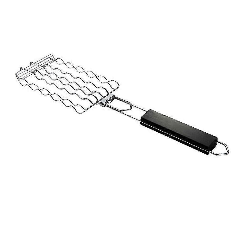 Grillkorb - Wurstständer aus Metall mit Cliphalter