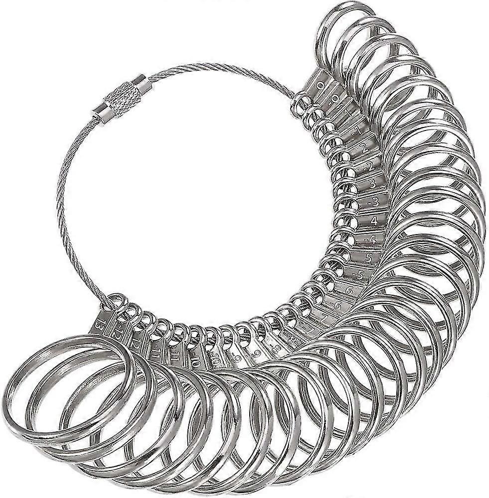 Finger Sizing Measuring Stick Metal Tool