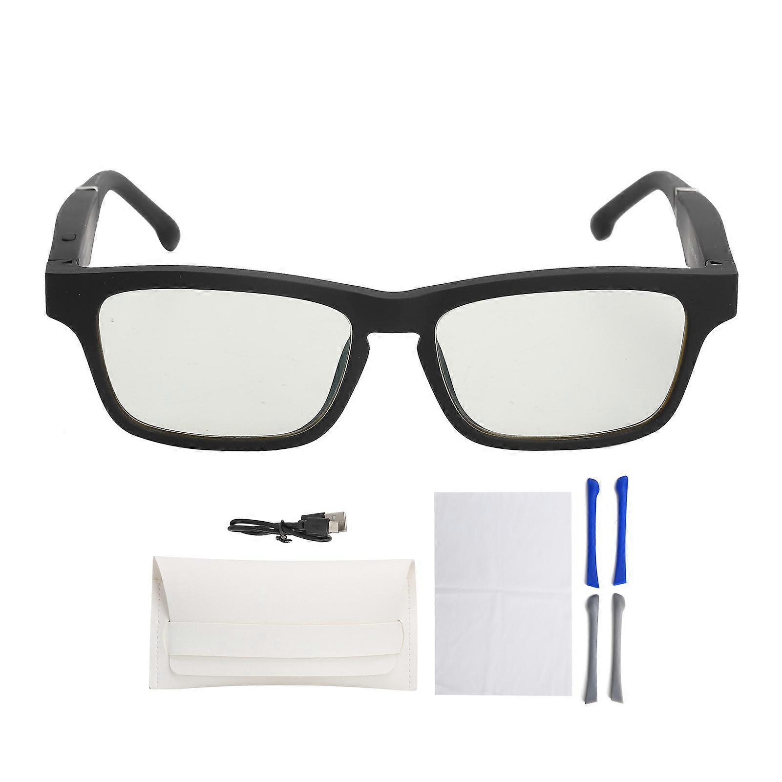 K1 Multifunctional Bluetooth 5.0 Smart Glasses for Voice Dialing and Answering Call Driving Office