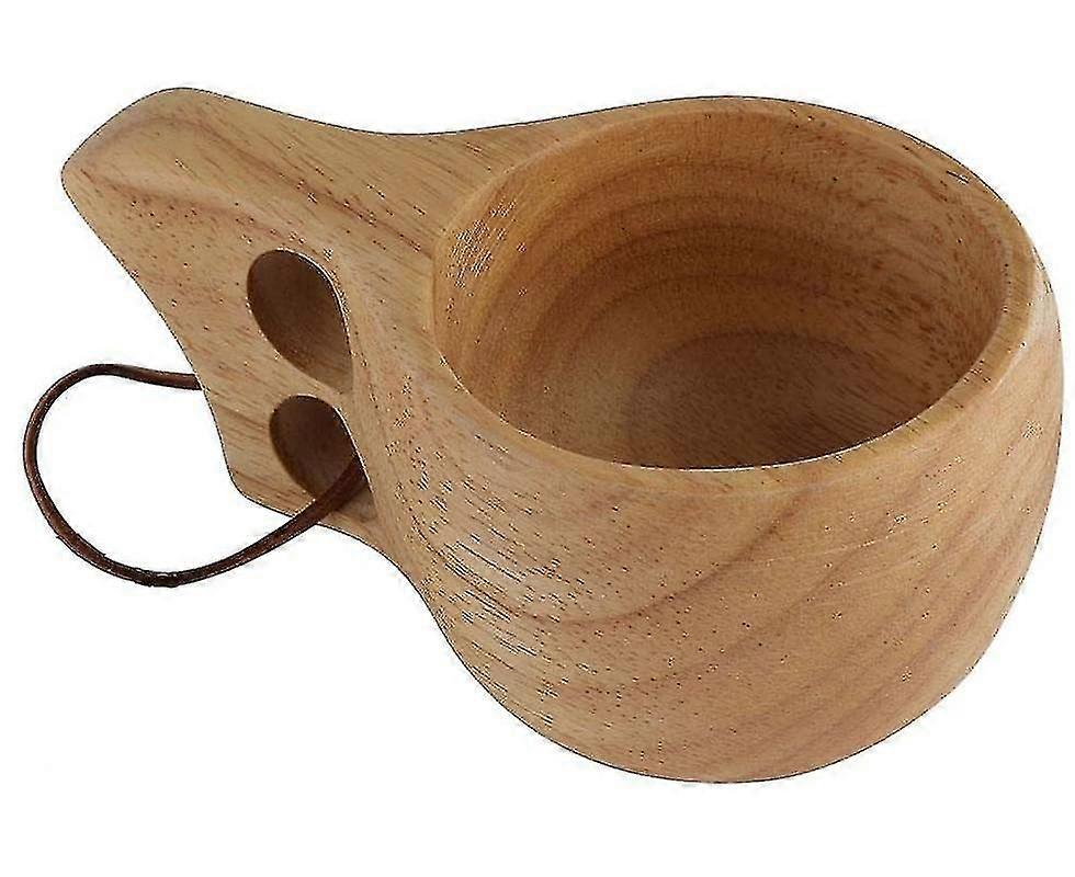 Wooden Portable Travel Mug/coffee Mug/drinking Mug/camping Mug 200ml Handmade 1pc