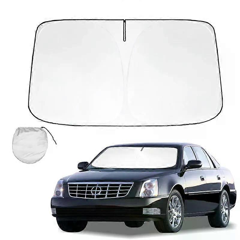 Windshield Sun Shade For Cadillac Deville Sunshade Sun Visor Protector Foldable Blocks UV Rays Keep Your Car Cooler