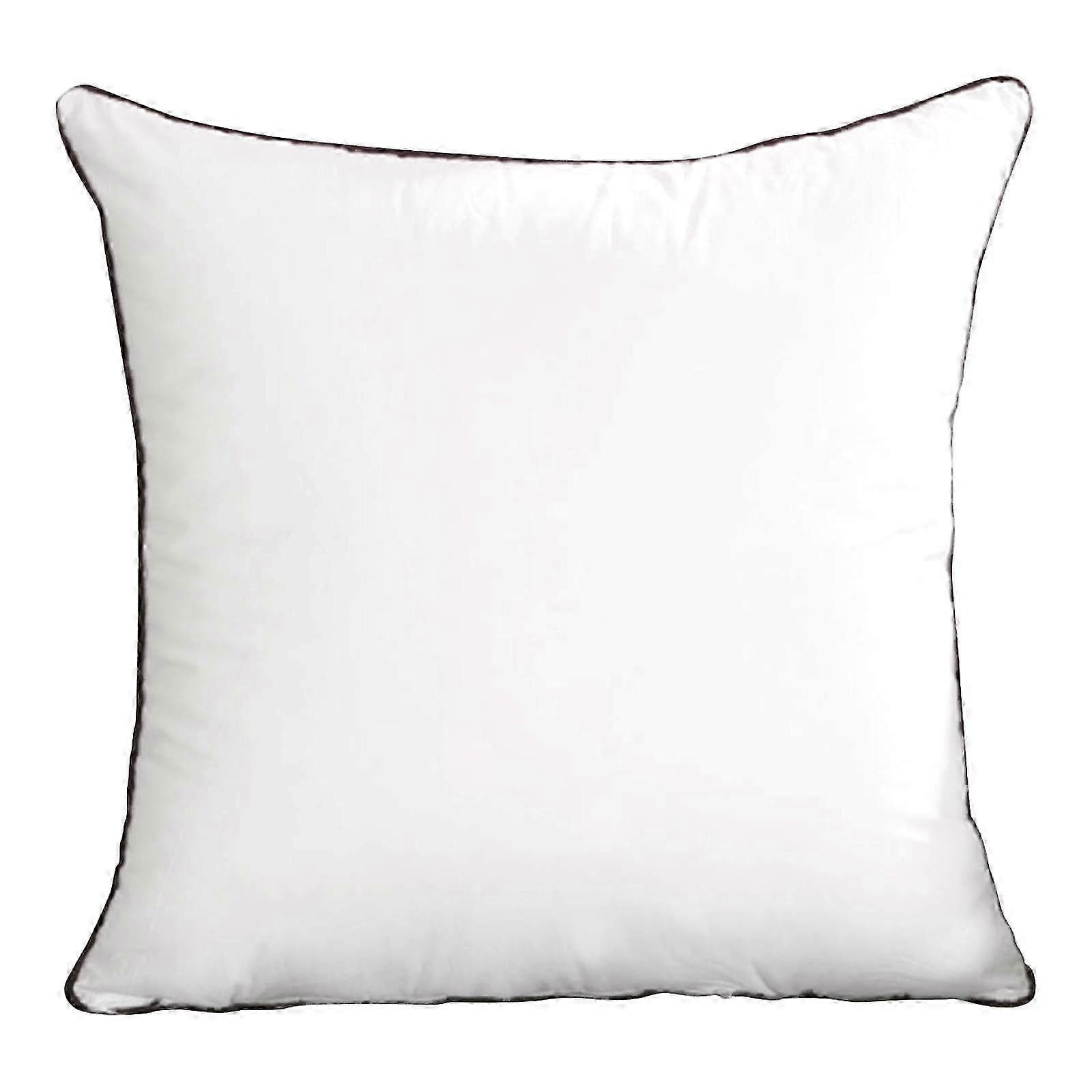 Square Throw Pillow Insert, White Pillow Core with Zipper Closure, Hypoallergenic Cushion Filler for Home Decor
