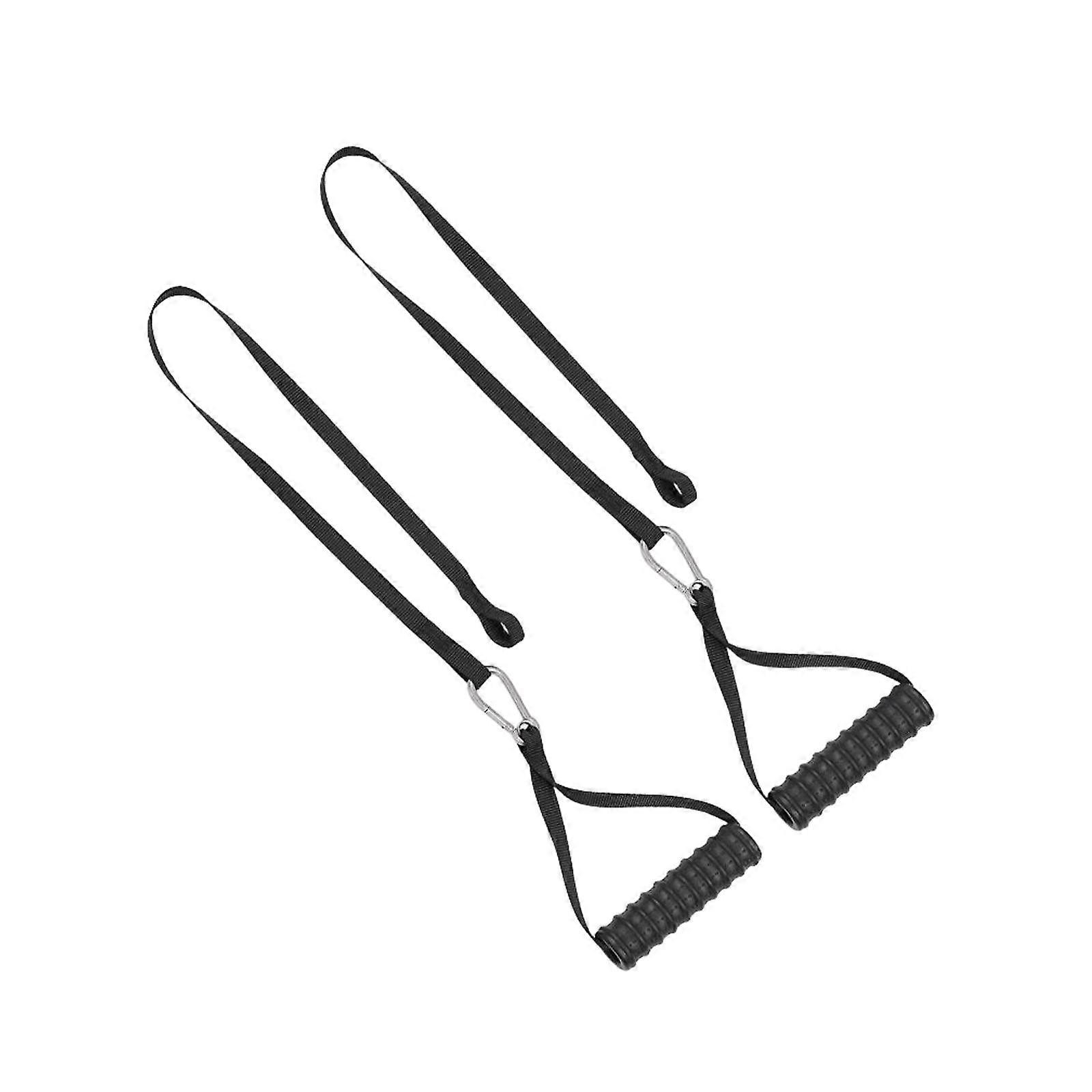 Triceps Rope Pull Down Handle Nylon Rope for Push Downs for Rowing Machine