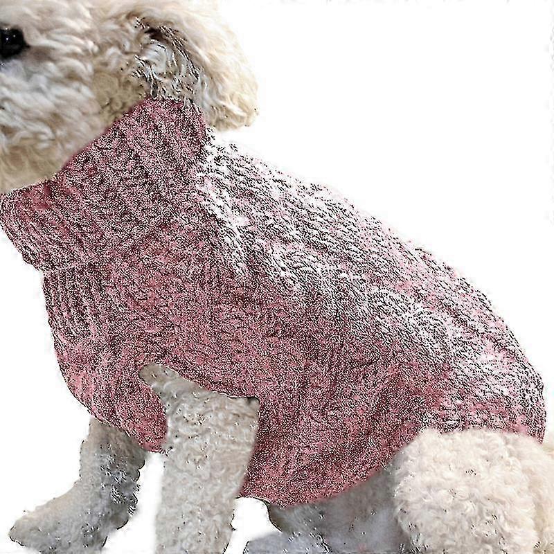 Petit chien manteau d’hiver pull tricoté chaud pour chiots