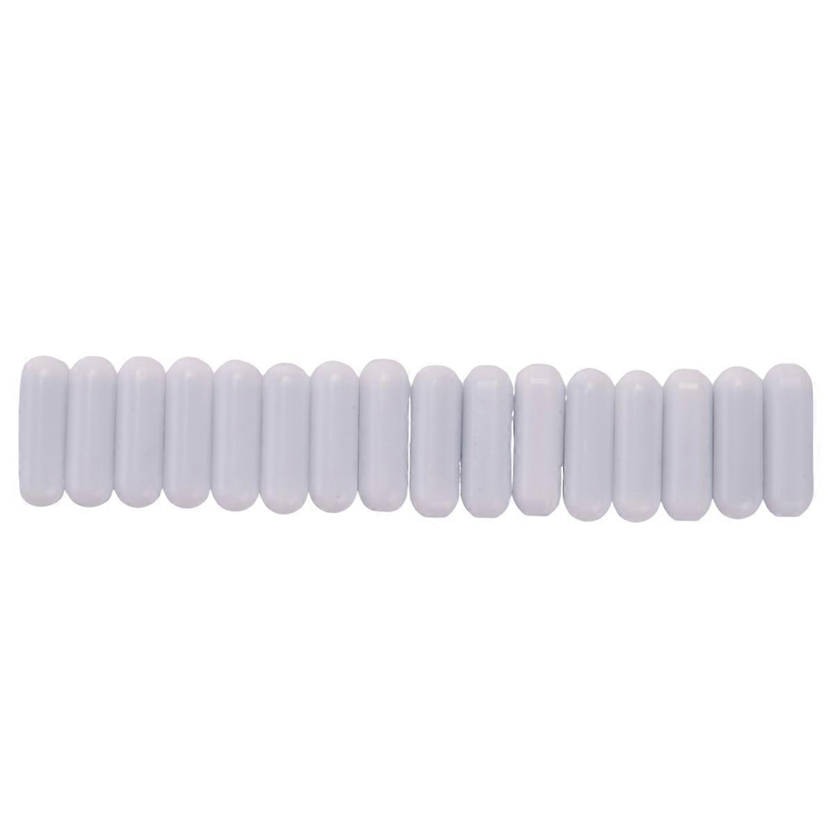 16 Pieces PTFE Magnetic Stirrer Mixer Stir Bar Laboratory Bar(8X25mm)