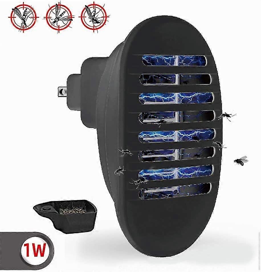 Lâmpada Eletrônica Portátil Led Mini Plug Fly Insect Lamp