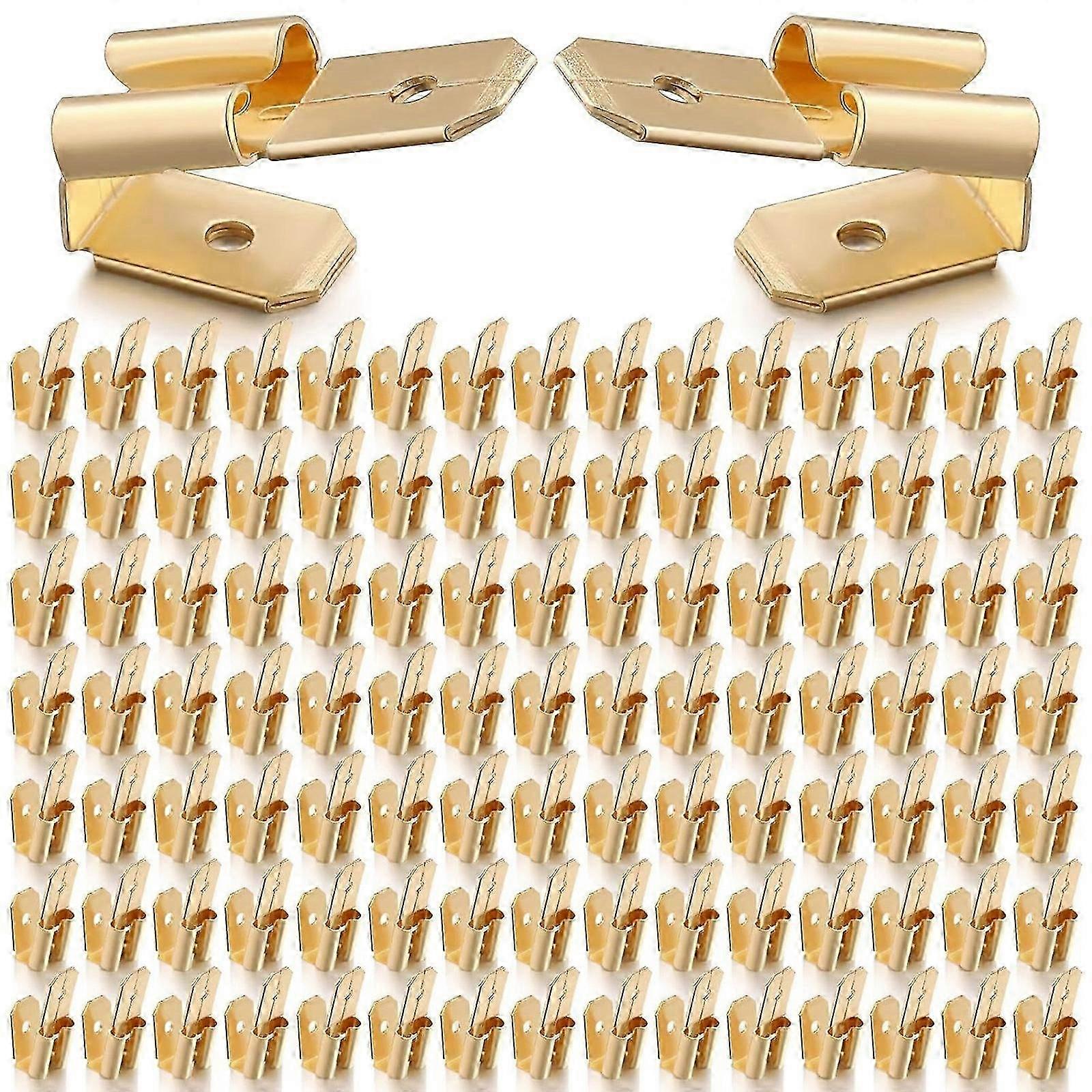 Efficient Quick Disconnect Set of Durable Male to Female Wire Adapters with Flexible Connectors