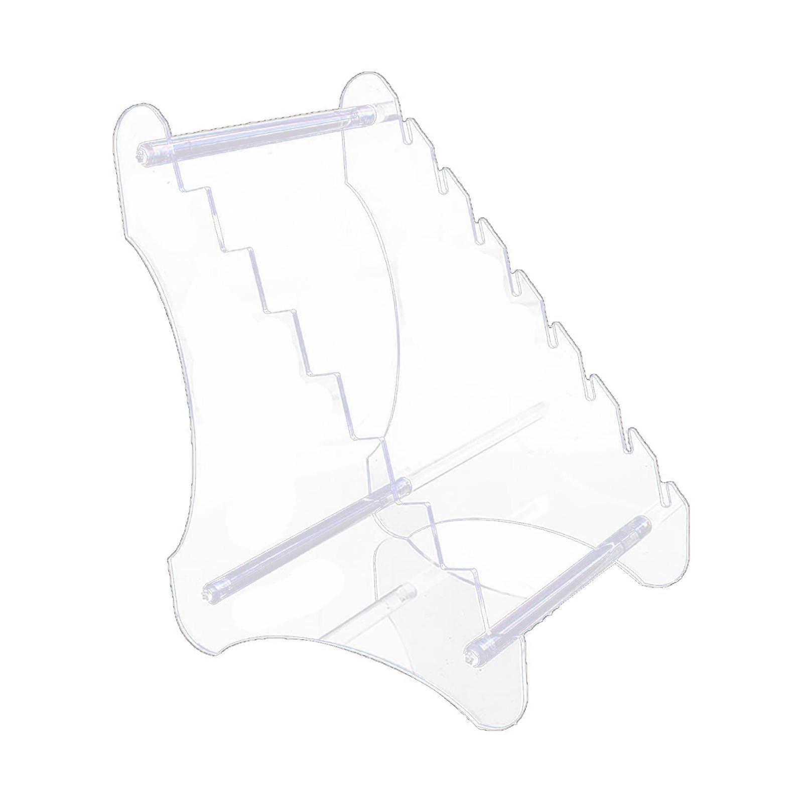 Knife Holder Storage Rack Bracket Transparent for Collection Room Accessory