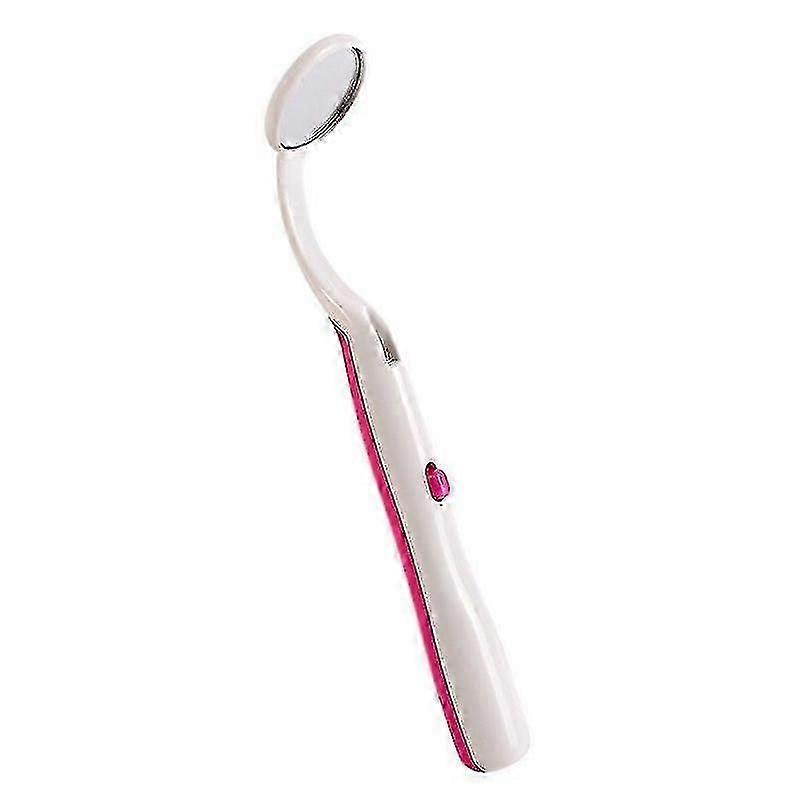 Dental Mirror With Led Light Inspect Instrument Checking Mirror Dentist Reusable