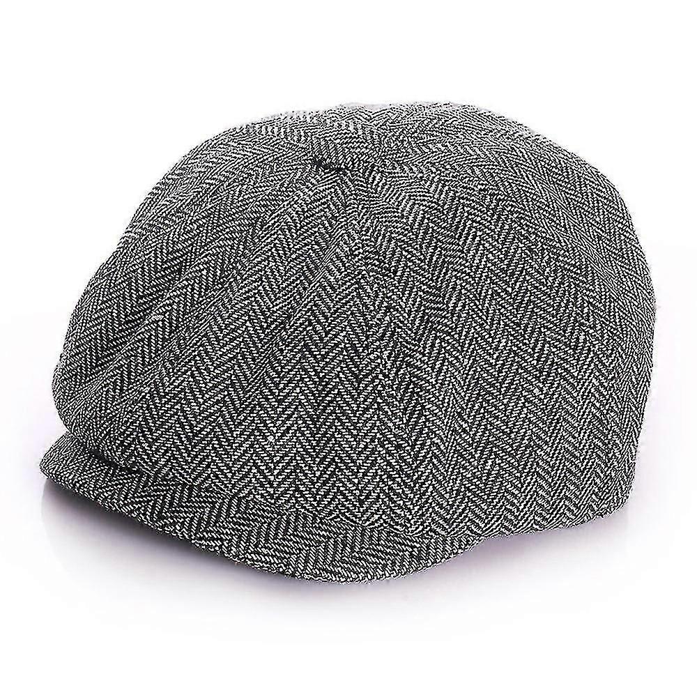 Lapset Pojat Tytöt Vinta Poika Cap Tweed Litteä Beret Hattu