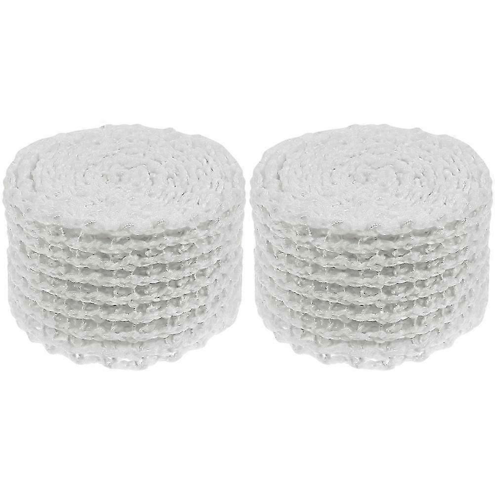 2 Rolls Meat Net Ham Sausage String Roll Meat Sausage Casing Packaging Tools(2m)