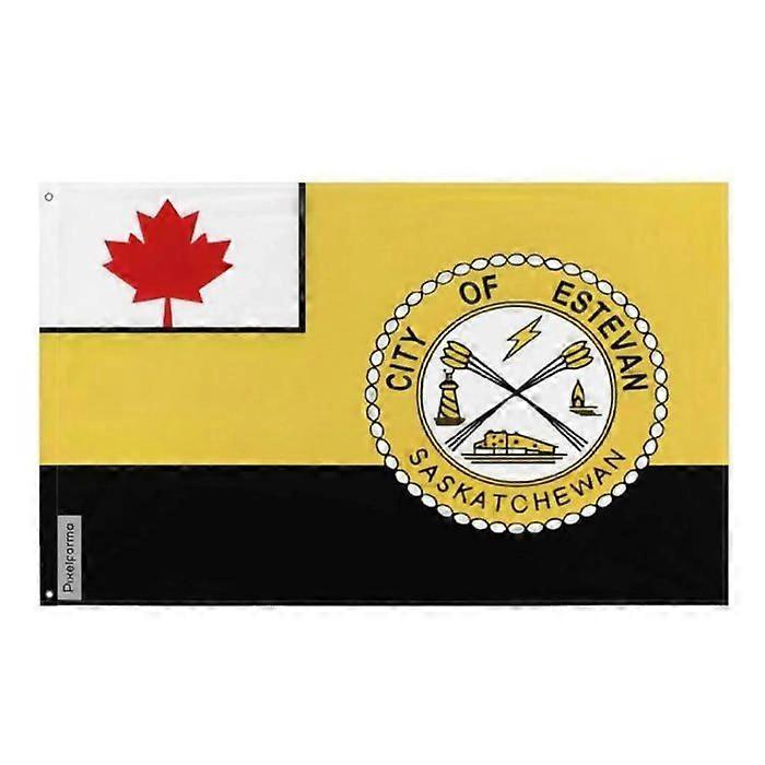 Flag - Estevan - 120 x 180 cm - Polyester - Double-sided printing - Iron eyelets