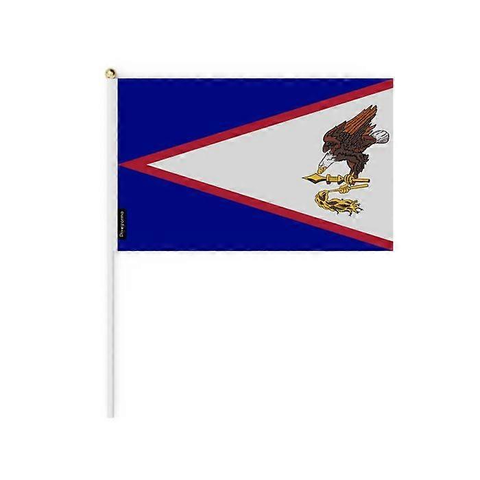 Flag - American Samoa - 20 x 30 cm - 100 pieces - Polyester - Lightweight and durable