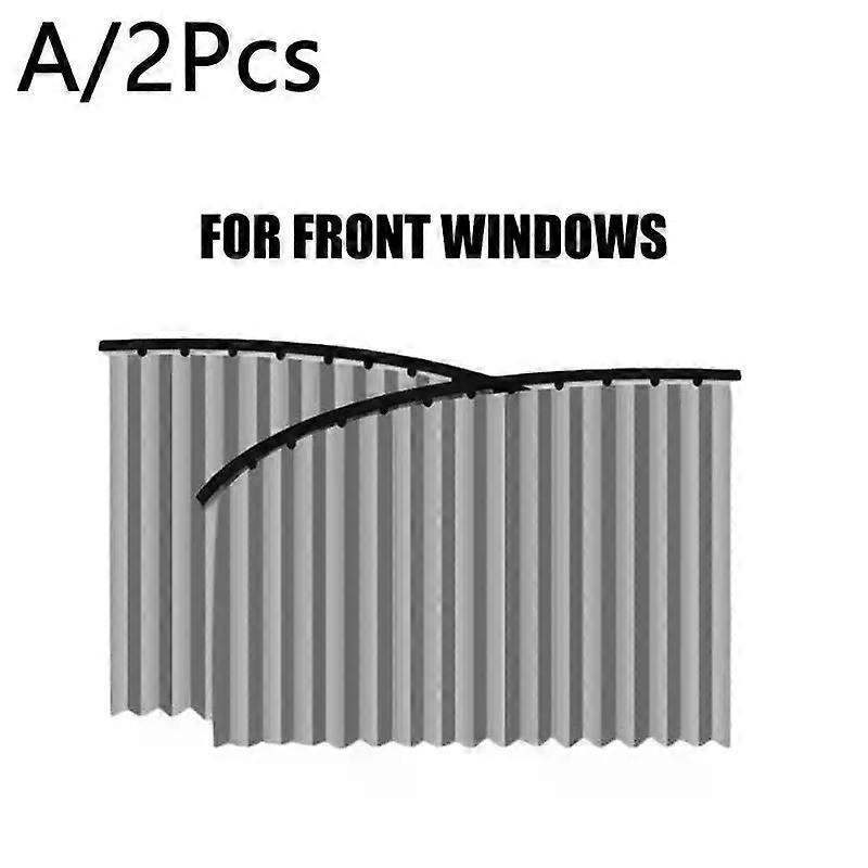 Universal Car Sunshade Magnetic Side Window Curtain Retractable Sunscreen Heat Insulation Shade Window Cover Suitable for Car Accessories